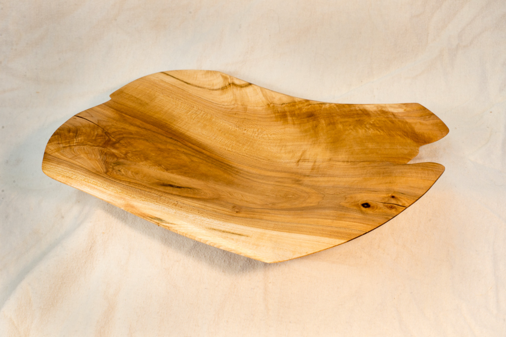Maple Platter, 15 x 13 x 1.5 inches by Sandy Renna